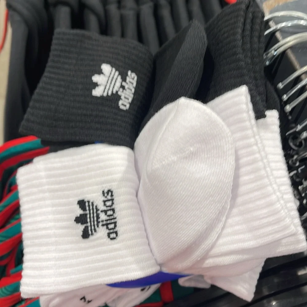 Adidas 6 pairs socks set W:5-10; M:5-8